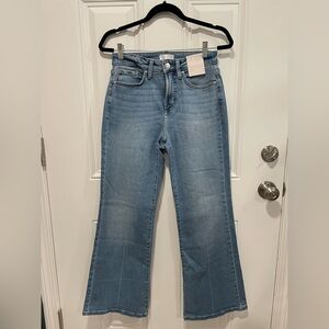 Women’s LC Lauren Conrad Super High Rise Flare Jeans 2 Short Curvy NWT